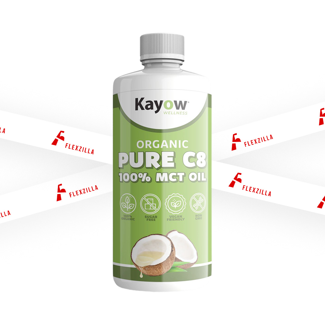 KAYOW ORGANIC 100% PURE C8 MCT OIL  500ML