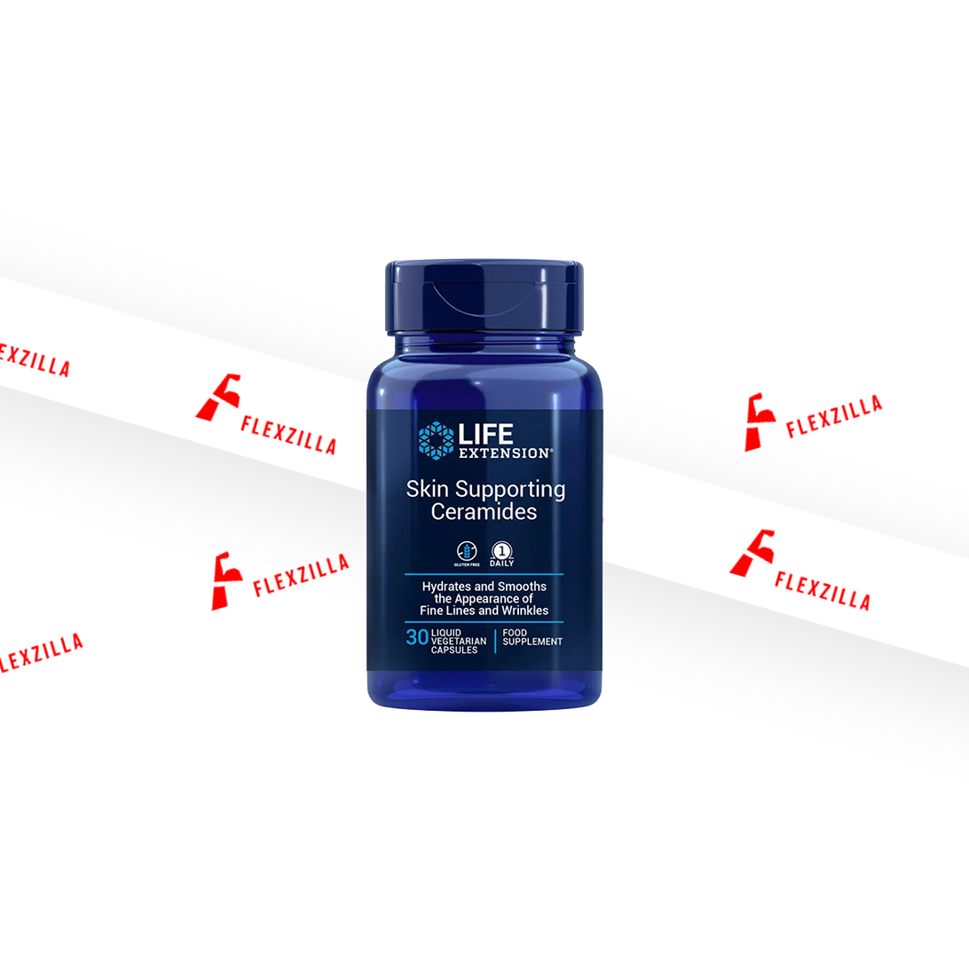 LIFE EXTENSION SKIN RESTORING CERAMIDES 30 LIQUID VEG CAPSULES
